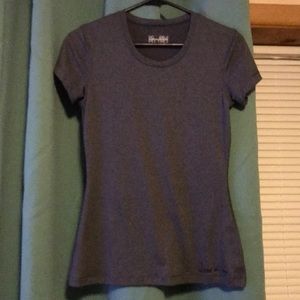 Small Dark grey Heathered fitted under Armour tee